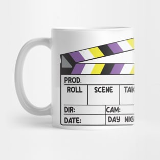 Film Slate - Non-Binary Pride Mug